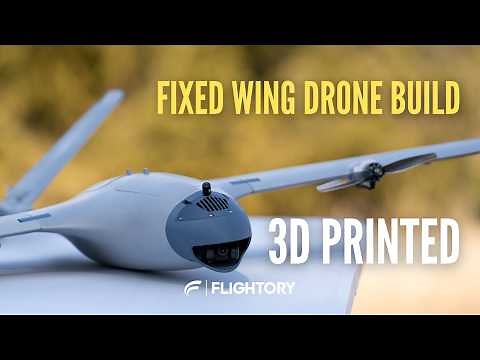 Building a Fixed-Wing Drone with 3D Printing | Stallion
