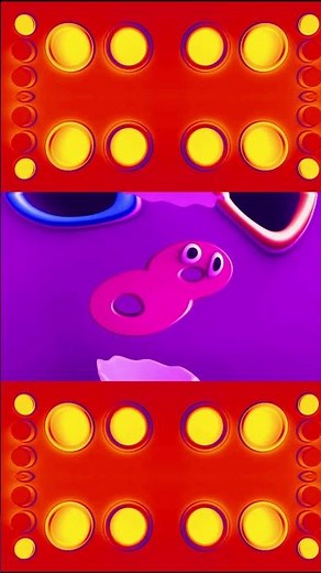 Learn Numbers 8 with A Lot of 3D Candy Surprise Eggs Sponsored By Gamavision Csupo Effects #effects
