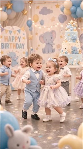 Happy Birthday Song 4 | Dance Party! Fun Birthday Song for Kids #trending #tiktok #happybirthdaysong