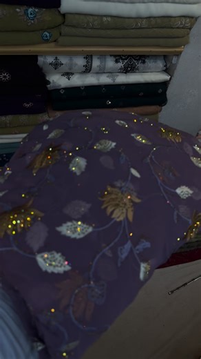 Chiffon jiko stone work dress Whatsapp 03162406000 | J&K Fabrics