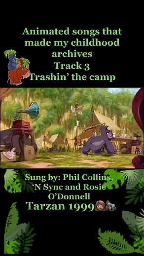 #tarzan #1999 #trashinthecamp #philcollins #nsync #disney #disneyplus #fypシ #doyouremember #rememberthetime #nostalgia #memories #90skids #chilhood #AFairShotWithBlock