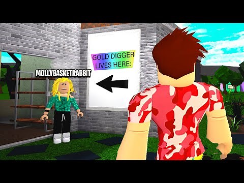 UNDERCOVER GOLD DIGGER Pretended To Be BULLIED For MONEY! (Roblox)
