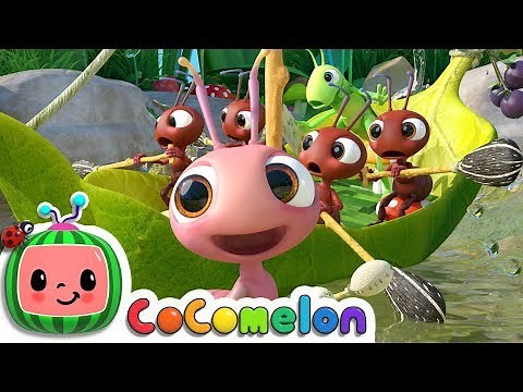 Row, Row, Row Your Boat (Ant Version) | CoComelon Nursery Rhymes & Kids Songs