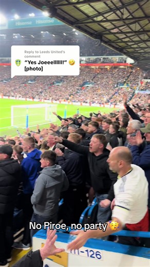Leeds United Fans Celebrate Without Piroe