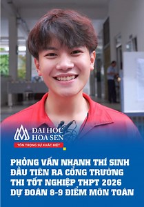 Dự đoán điểm Toán Thi Tốt Nghiệp THPT 2026: 8-9 điểm
