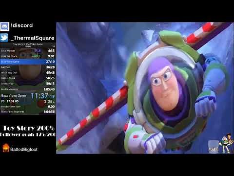 Toy Story 3: The Video Game (PC) Story Mode 100% Speedrun - (55:21)