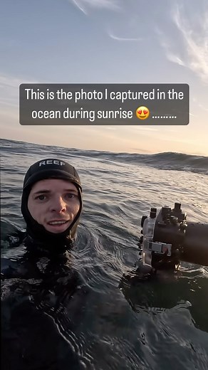 35K views · 262 reactions | I recently captured this photograph inside the ocean  I love how the Sun is illuminating the Wave and the Blue Skies and puffy white clouds in the background go perfectly together 冀 what do you think about this photo? Let me know 珞 | Orange Rocks Ocean Photography | Facebook