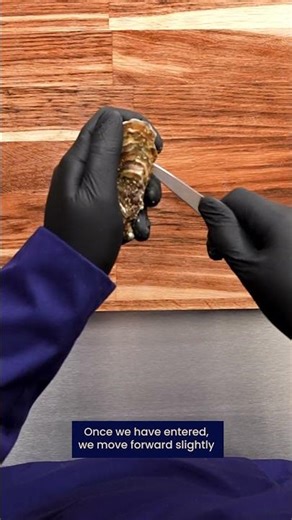 Toutes les étapes pour ouvrir une huître facilement 🦪