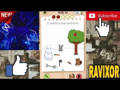 Brain Test 5 Level 101 Walkthrough Solution All levels Answers 