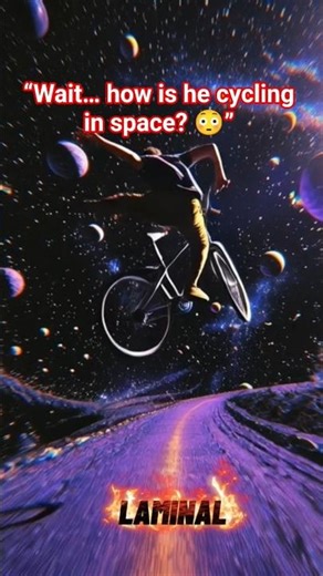 Cycling in Space… Is This Even Possible? 🚴‍♂️🌠 #shorts #viral #space #cycling