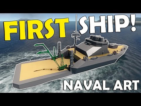 Building My FIRST WAR SHIP! - First Look - Naval Art
