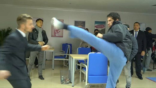 328K views · 31 reactions | The art of screen fighting is not as easy as some people may think. In this video Scott Adkins, Tim Man and Brahim Achabbakhe coach stunt man Tom Caserto in how to create and maintain distance to make the choreography work. Tom is a fantastic performer who picks up the change with ease after a few little pointers. | Scott Adkins | Facebook