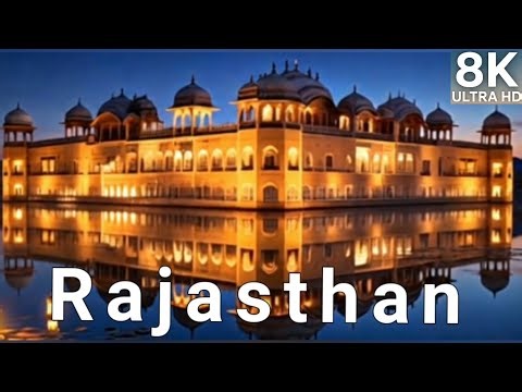 Rajasthan 8K Ultra HD | Cinematic Drone Footage | Desert, Forts & Culture in 240FPS