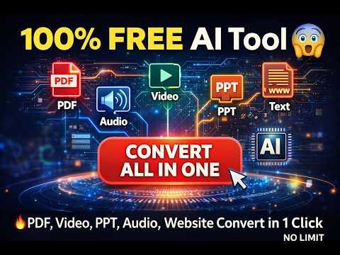 How to convert PDF to PPT Free 🔥| Pdf To PPT Converter in Mobile Free | NotebookLM