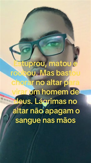 virou pastor, mas a vítima continua enterrada. #igreja #debate #deus | Pastor