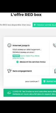 Mon installation fibre RED by SFR chez moi!