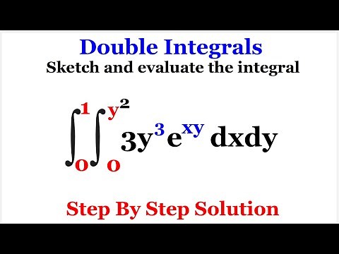 How to sketch the region of integration then evaluating the integral.