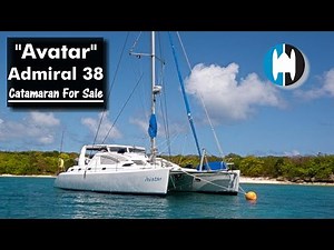 Walkthrough of a 2010 Admiral 38 Sailing Catamaran | "Avatar" FOR SALE IN GRENADA