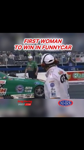Drag Racing Digest on Instagram: "Ashley Force-Hood would go on to race her dad John Force in the final and deny him his 1,000 round win and go on to become the first woman to win a national event in funny car. #nhra #dragracing #love #instagood #nhradragracing #car #dragrace #photooftheday #cars #photo #funnycar #win #father #daugther"