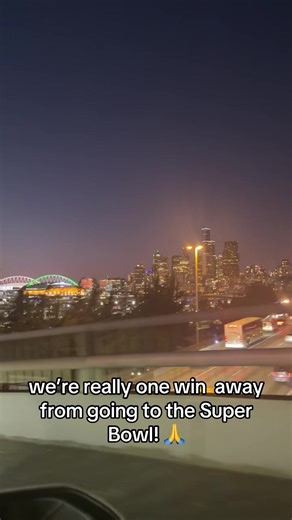 We’re so close…feels surreal.. #seahwks #lumenfield #seattle #jaxonsmithnjigba #SuperBowl @Seattle Seahawks @BlitzTheSeahawk