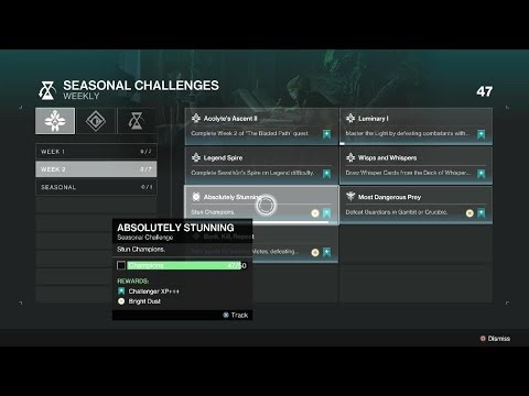 Destiny 2 - Stun 50 Champions. Easy farm.