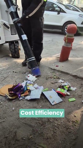 Still Cleaning Streets Manually? Discover the Future of Zero-Emission Urban Cleaning! #trending