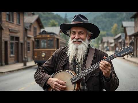 Peaceful Mountain Bluegrass 🎻 Chill Banjo Instrumental for Relaxing