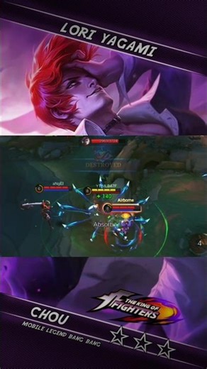 #mlbb Chou 🗿 Fight #mobilelegends #mlbbshorts #montage #chou #shorts