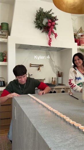 Who can blow the most candles?