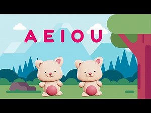 🎵 Vowels Song for Kids | Fun & Catchy A-E-I-O-U Learning Song | Sing-Along Educational Video 🎵