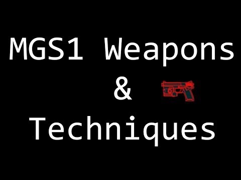 How to Use MGS1 Weapons and do the Weapon Glitch!