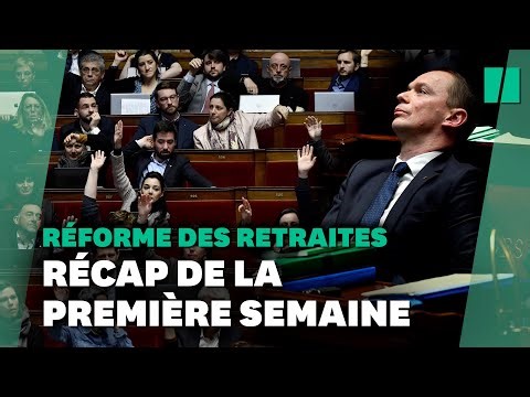Le récap’ de la première semaine de débats sur les retraites en 5 minutes