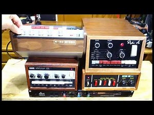 70's Vintage Rhythm Machines Comparison