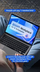 We want your office to thrive, that’s why we’re offering 25% off your first year of Zoom Workplace Pro Annual this Black Friday when you use code F2PORGSOCIAL25. Offer ends 12/5. New customers only. Terms apply. 🔗 ⤵️ | Zoom