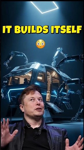 This Camper Builds Itself in 10 Seconds 😳 #automobile #billionaire #rvlife #elonmusk
