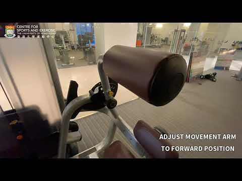 How to do Precor Machine Back Extension at HKU B Active Fitness Center?