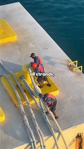 Why Ships Use Rope Instead of Steel Cable