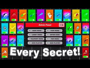 How to get EVERY SECRET in Zachology Build Fights!
