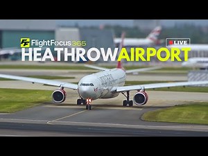 Heathrow Airport Live - DEPARTURES Saturday 15th June 2024