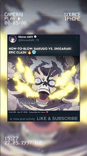 How-To-Blow: Bakugo vs. Shigaraki Epic Clash 🔥🥶 #myheroacademia #mha #mhaedit #anime #animeedit