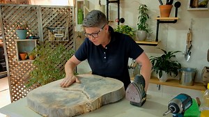 92 reactions · 4 comments | Learn how to build you own coffee table using a wood round and hair pin legs. The Home Channel | #diy #makeyourown #coffeetable #woodround #rustic #retro #tanyavisser #weekendproject | Tanya Visser | Facebook