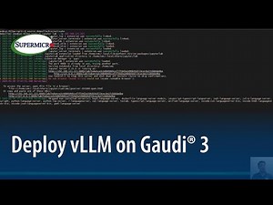 Deploy vLLM on Supermicro Gaudi® 3