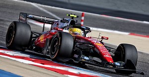 Ferrari's rear wing leaves drivers gobsmacked: 'F***, what happened there?!'