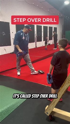 Drill for Pitchers: Step Over Technique