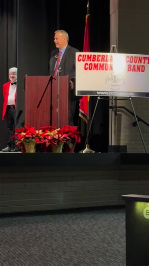 Allen Foster - County Mayor on Instagram: "It was a great evening at the Cumberland County Community Band concert tonight!"