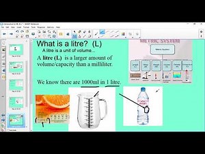 Understanding Milliliters & Litres (ml & L)