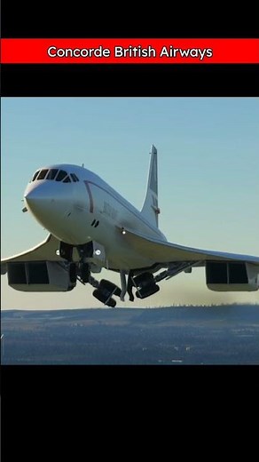 Thrilling Concorde Gear Up! | British Airways Icon Takes Flight