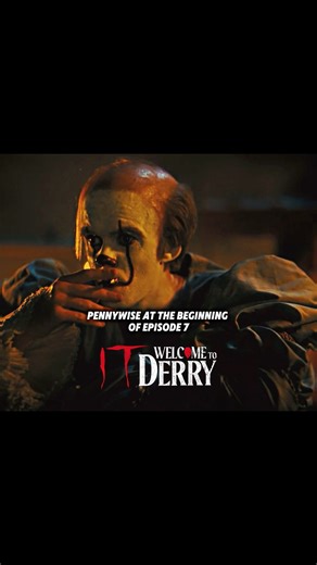 IT WELCOME TO DERRY PENNYWISE’S HUMAN FORM 😨 #it #pennywise
