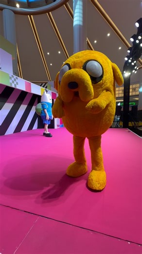 Marta Jovic on Instagram: "Jake ! Literally manifested becoming one of my fav cartoon characters - the iconic Jake the dog from "Adventure Time" 💛⚔️ - working as an animator on a @cartoonnetworkofficial show ⭐️"