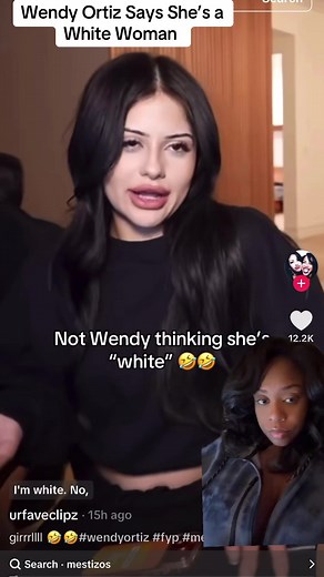 #greenscreenvideo Wendy Ortiz says she’s a yt woman who just so happens to be Mexican #blacktiktok #fyp #wendyortiz #mexican